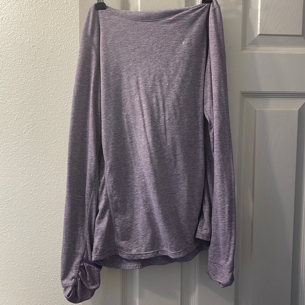 Nike long sleeve with hood